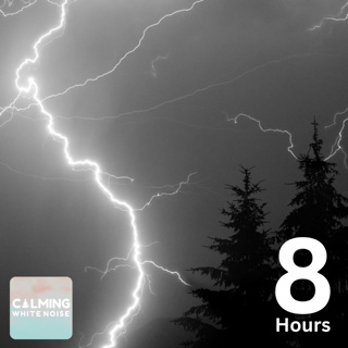 Car in Heavy Rain and Thunder (8 Hours) | Thunderstorm Sounds for Studying or Sleeping