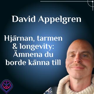 Hjärnan, tarmen & longevity: Ämnena du borde känna till - David Appelgren