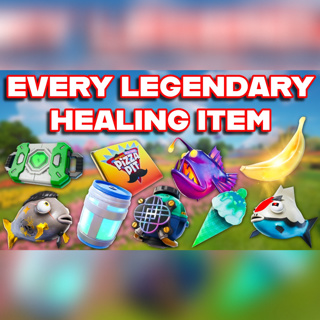 Ranking EVERY LEGENDARY HEALING ITEM In FORTNITE HISTORY From WORST To BEST
