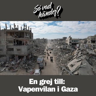 En grej till: Vapenvilan i Gaza