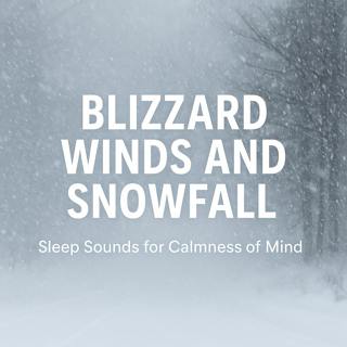 Blizzard Winds and Snowfall for Relaxation | Sleep Sounds for Calmness of Mind