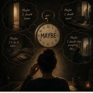 Insight: You're not stuck - You're still saying maybe
