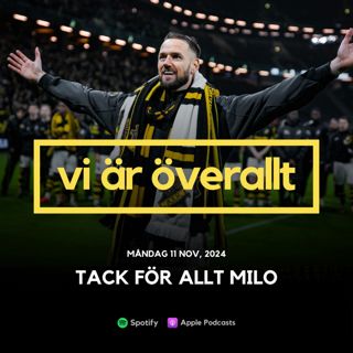 Tack för allt Milo