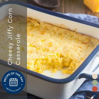 Cheesy Jiffy Corn Casserole