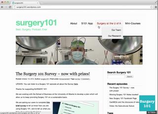 Video: A Guide to the New Surgery 101 website