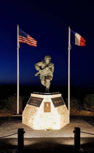 Podcast Dedicating the New Lighting of the Richard D. Winters Leadership Monument in Normandy, France
