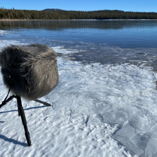 155: Blustery Autumn Afternoon Beside Frozen Medicine Lake