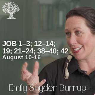 Job 1–3; 12–14; 19; 21–24; 38–40; 42 | Barbara Morgan Gardner & Emily Snyder Burrup | August 10-16
