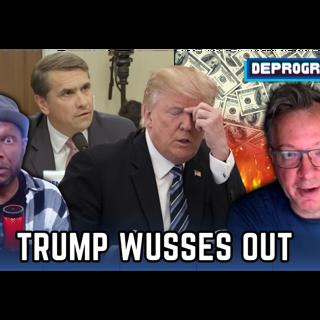Trump Wusses Out | DeProgram with Ted Rall and Jamarl Thomas