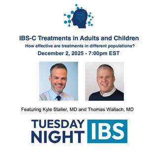 IBS-C Management in Adults and Children