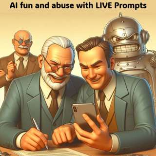 EP151: AI fun and abuse with Live Prompts