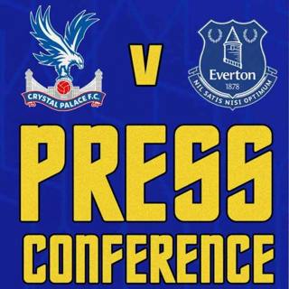 Crystal Palace V Everton | Sean Dyche Press Conference