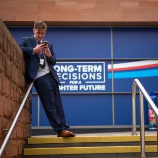 How's the mood at Tory conference?
