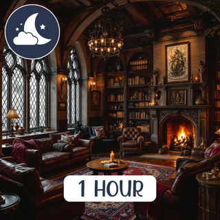 Hogwarts Legacy Ambience – The Great Hall at Halloween | Fall Atmosphere | 1 Hour