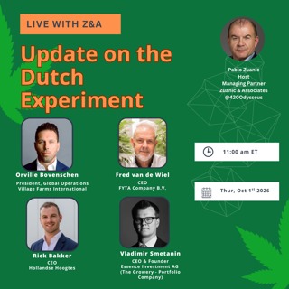 Update on the Dutch Experiment