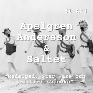 S1. A23. "Medelpad, Star Wars och prickfri skånska"