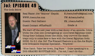 G.I. Joe Ep 49: The Gods Below w/ Paul Galliano