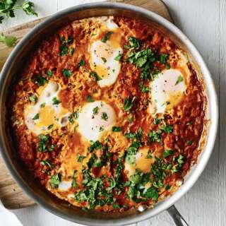 Saturday, May 3, 2025 - Pass the SHAKSHUKA -- fun to say, delicious to eat!