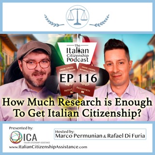 Italian Citizenship - How Much Research Should I Do?