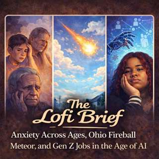 Anxiety Across Ages, Ohio Fireball Meteor, and Gen Z Jobs in the Age of AI