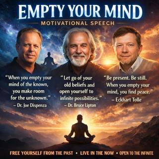 Empty Your Mind – Motivational Speech (Joe Dispenza, Bruce Lipton, Eckhart Tolle)