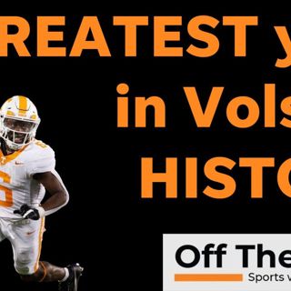 Dylan Sampson sets Vols' single-season rushing yards record