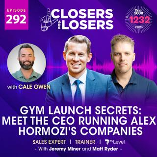 Episode 292 Gym launch secrets Meet the CEO running Alex Hormozi's companies
