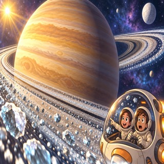 Saturn’s Rings: The Moving World Around a Giant Planet
