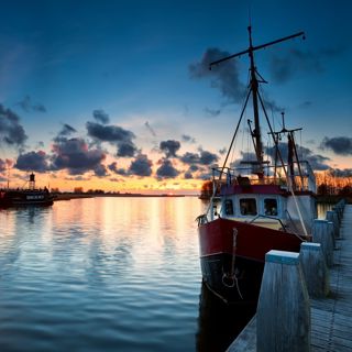 Fishing Boat Harbor - 10 Hours Sleep Sound