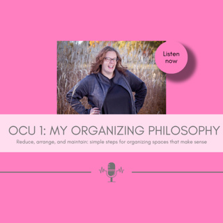 OCU 1: My organizing philosophy