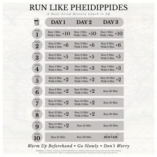 QAH Episode 118: Run Like Pheidippides - A Half-Arsed History Couch to 5K