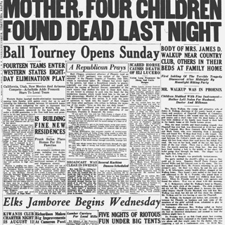 Phantasmal Crime 16 - Walkup Family Murders