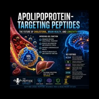 Apolipoprotein-Targeting Peptides: The Future of Cholesterol, Brain Health, and Longevity