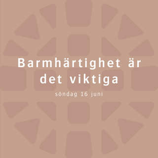Barmhärtighet är det viktiga – Gustav Frankal