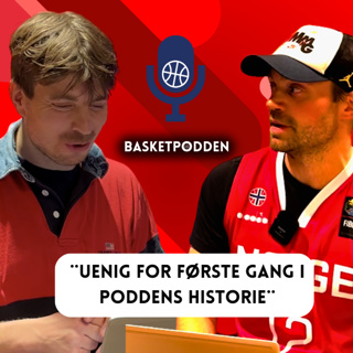 Uenig for første gang i basketpoddens historie!