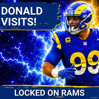 IT'S HAPPENING: Aaron Donald Visits Los Angeles Rams Practice, Signals Return To NFL Nearing