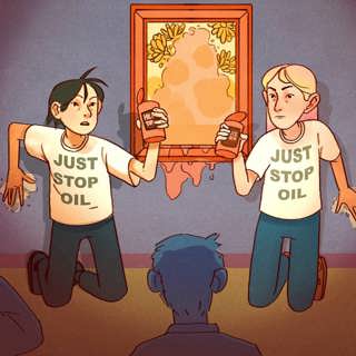 Tomatsoppekuppen på National Gallery – aktivisterna som gav sig på den världsberömda tavlan