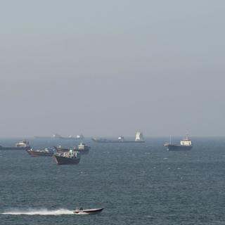 Hormuz gunfire, enriched uranium and chimp violence