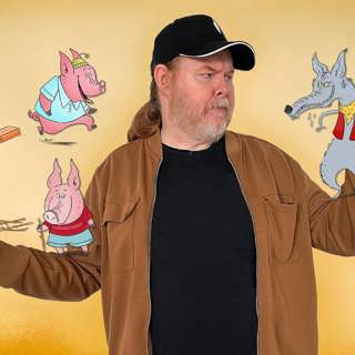 Mattias Alkberg läser sagan: De tre små grisarna