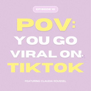 POV: you go viral on TikTok with Claudia Roussel 🗽