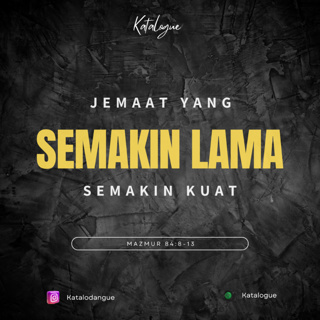 Jemaat Yang Semakin Lama Semakin Kuat