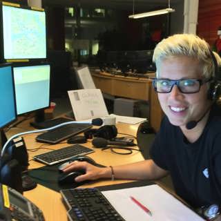 Här övervakar Josefin Stockholm – med 4600 kameror
