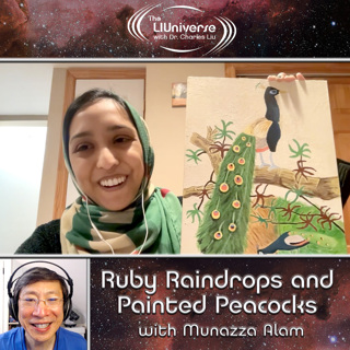 Ruby Raindrops and Painted Peacocks with Munazza Alam