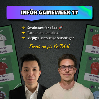 25. Punts som kan smälla 🔥 | OR 666 🌍 | Inför Gameweek 17 | Fantasy Premier League 25/26