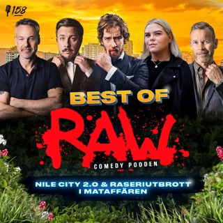 Nile City 2.0 & raseriutbrott i mataffären - Med Henrik Schyffert, Mårten Andersson, Johanna Nordström, David Sundin & Nisse Hallberg