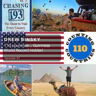 Drew Binsky - 110 countries ... Guinness World Record Holder!