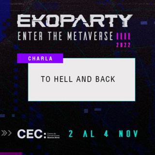 **"To Hell and Back" - my talk @ekoparty 2022 - For Spotify Video with English subtitles!**