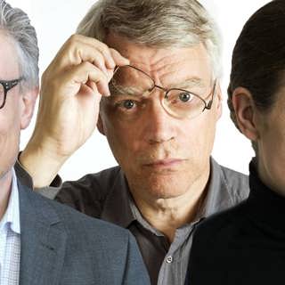 Handtag, famntag, klapp eller kyss? Staffan Dopping, Jessika Gedin och Jonas Hallberg i Spanarna