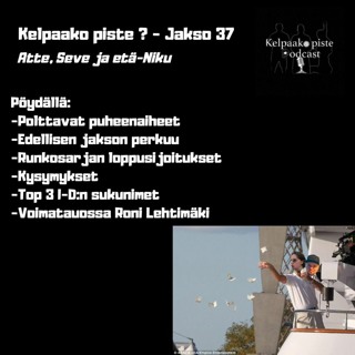 37. Kelpaako piste: "Meinaattekste lopettaa tän osion ennen ku on mainittu Palokasta mitään?"
