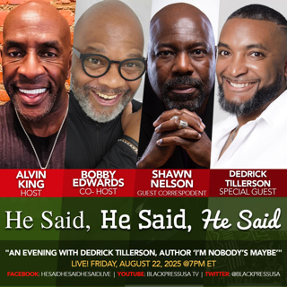 An Evening with author Dedrick Tillerson, I'm Nobody's Maybe